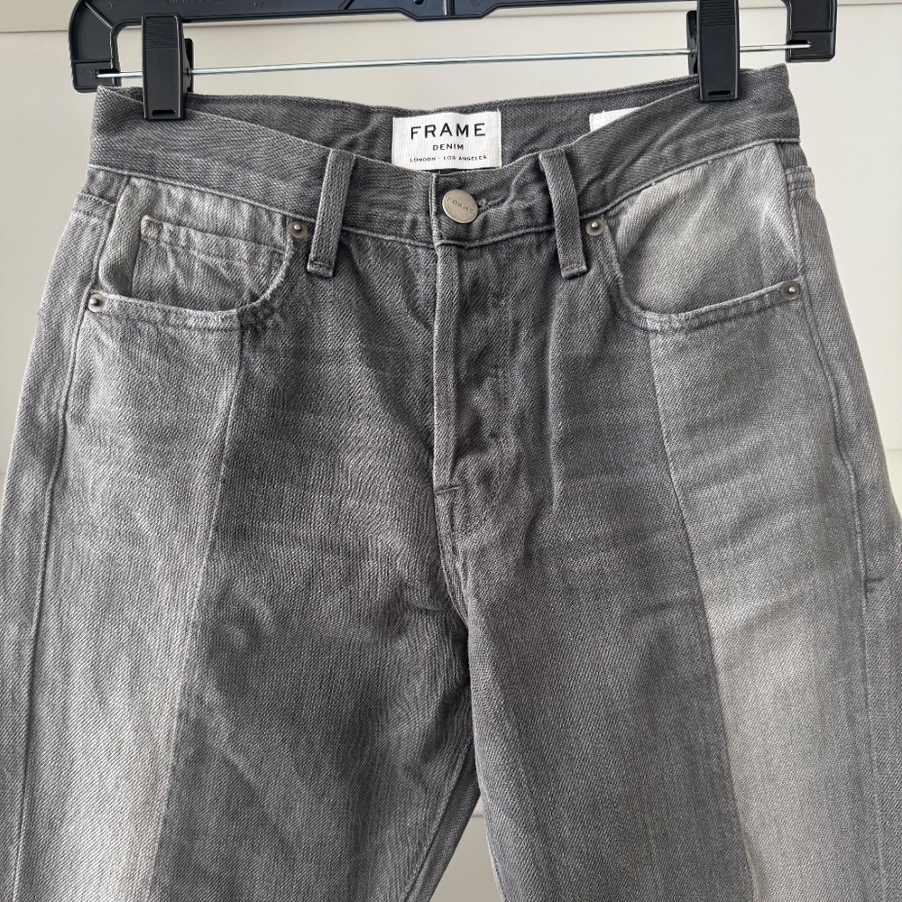 FRAME Nouveau Le Mix Ash Mix Jeans - Picture 3 of 6